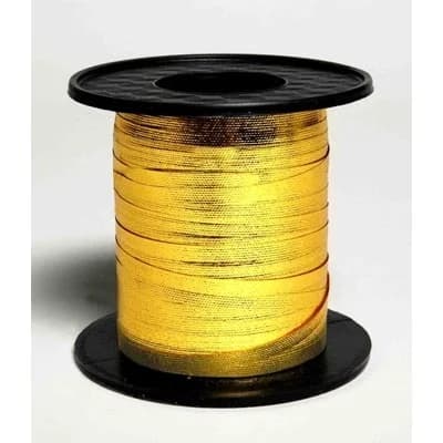 Metallic Gold Curling Balloon Ribbon (225m)