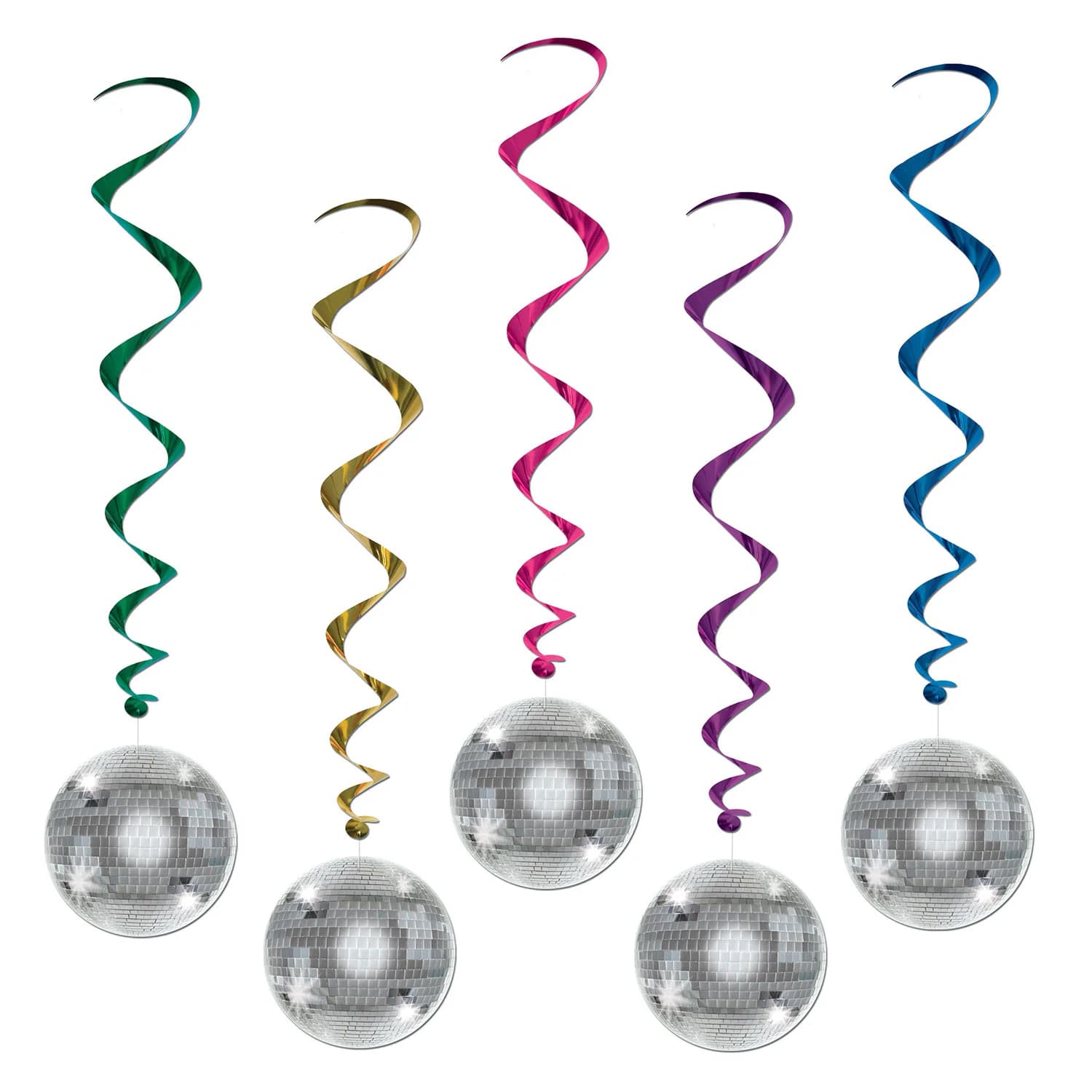 Disco Ball Whirls - Pk 5