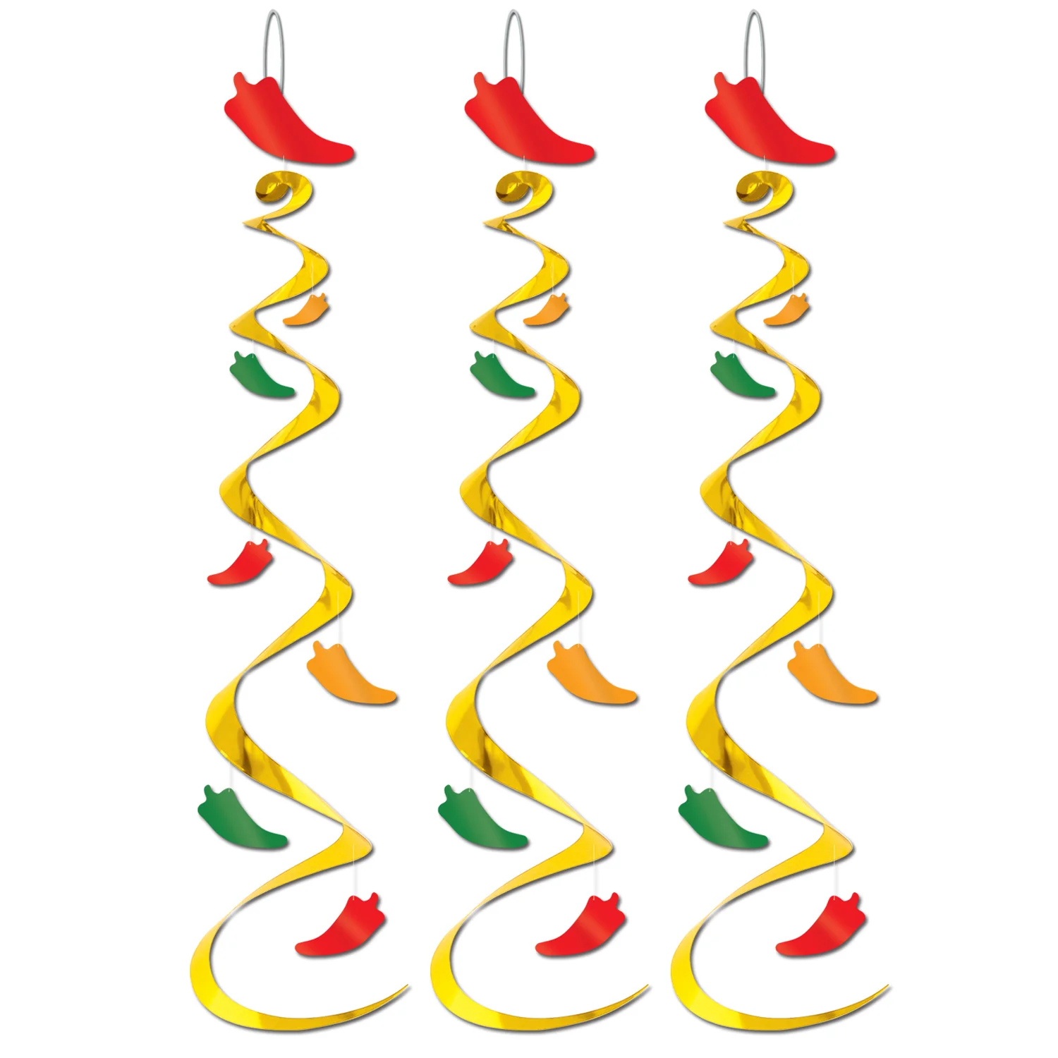 Chilli Pepper Whirls - Pk3