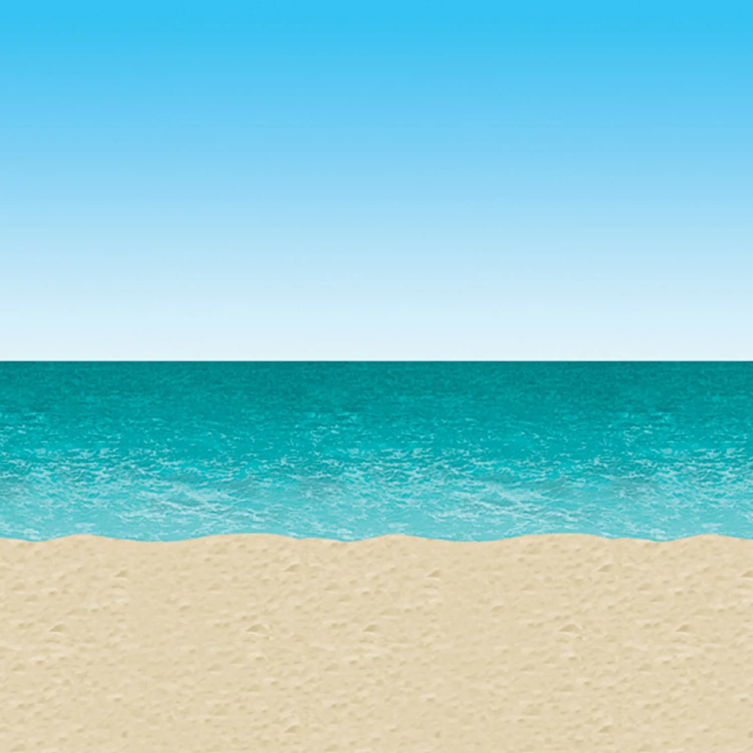 Ocean & Beach Backdrop