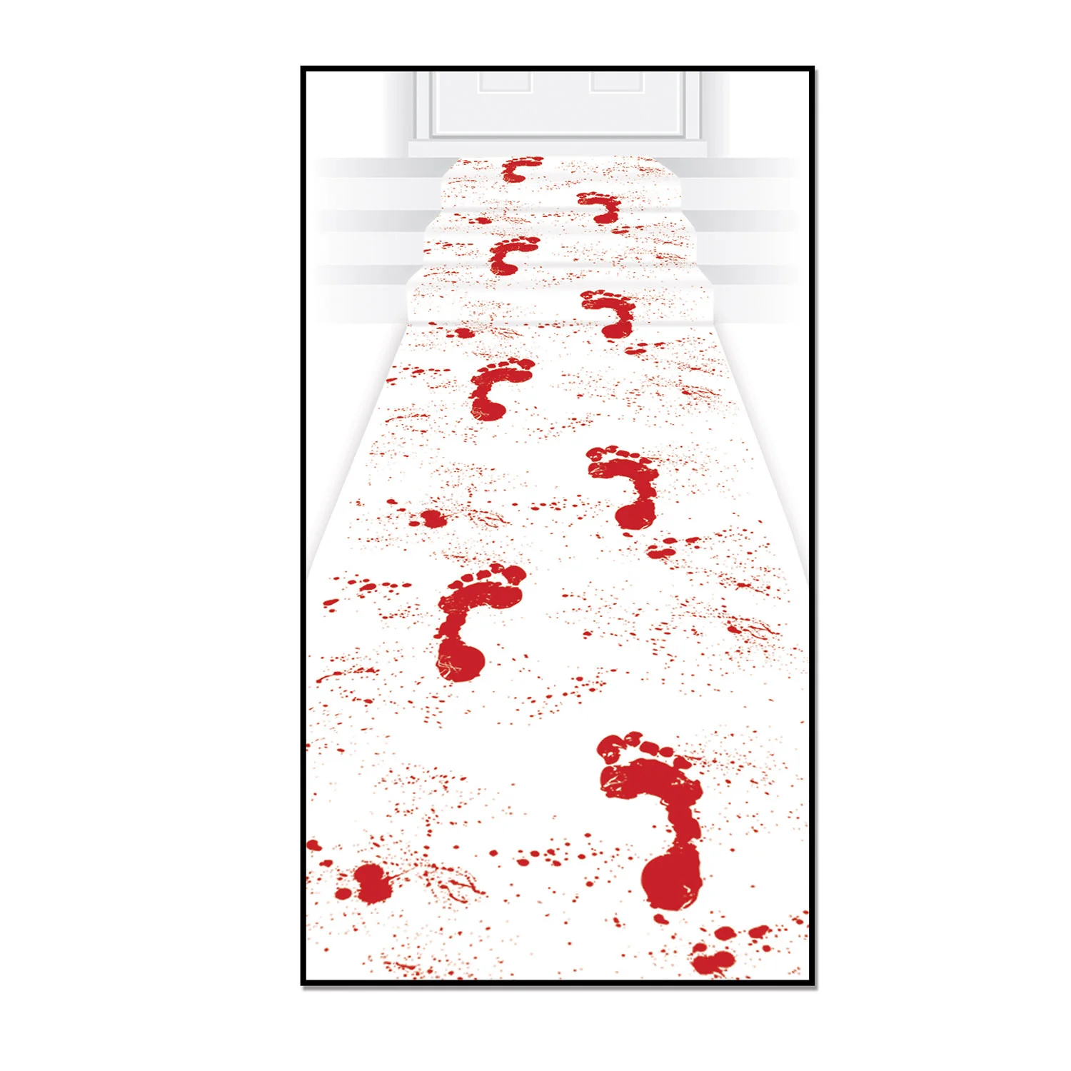 Bloody Footprints Runner - 61cm x 305cm