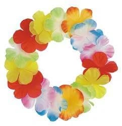 Luau multicoloured floral headband.