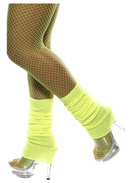 Neon Yellow Legwarmers
