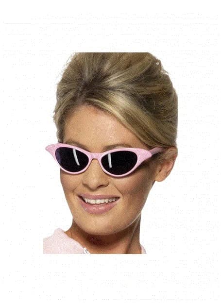 Rock 'n' Roll Specs, Pink with Diamante