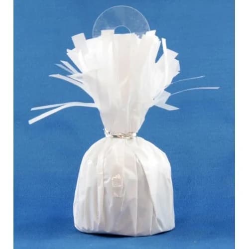 White Foil Balloon Weight