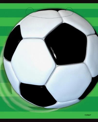3D Soccer Loot Bag - Pk 8