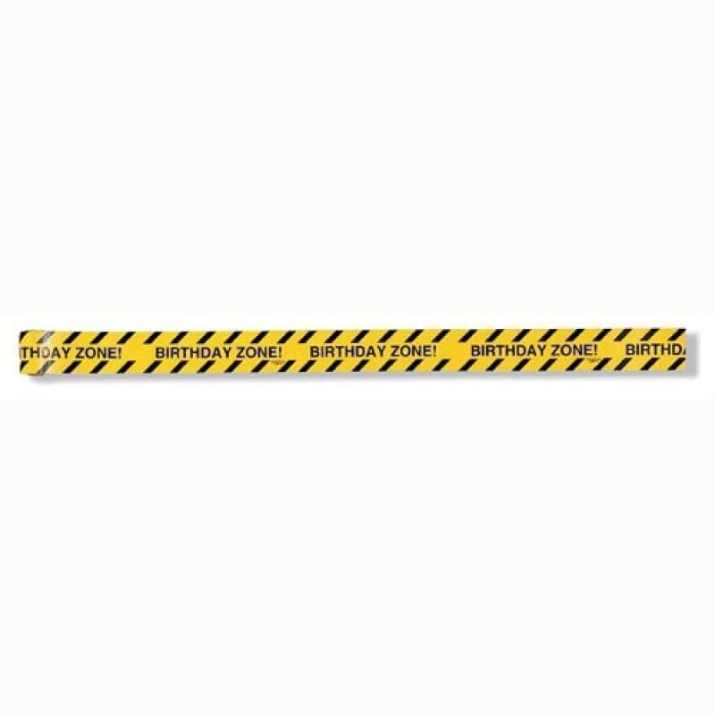 "Birthday Zone!" Warning Party Tape (13m)