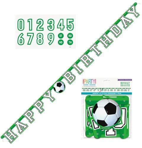 3D Soccer Jointed Banner - 7ft
