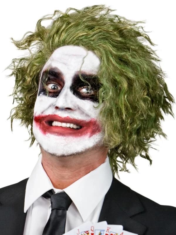 Green The Joker Wig
