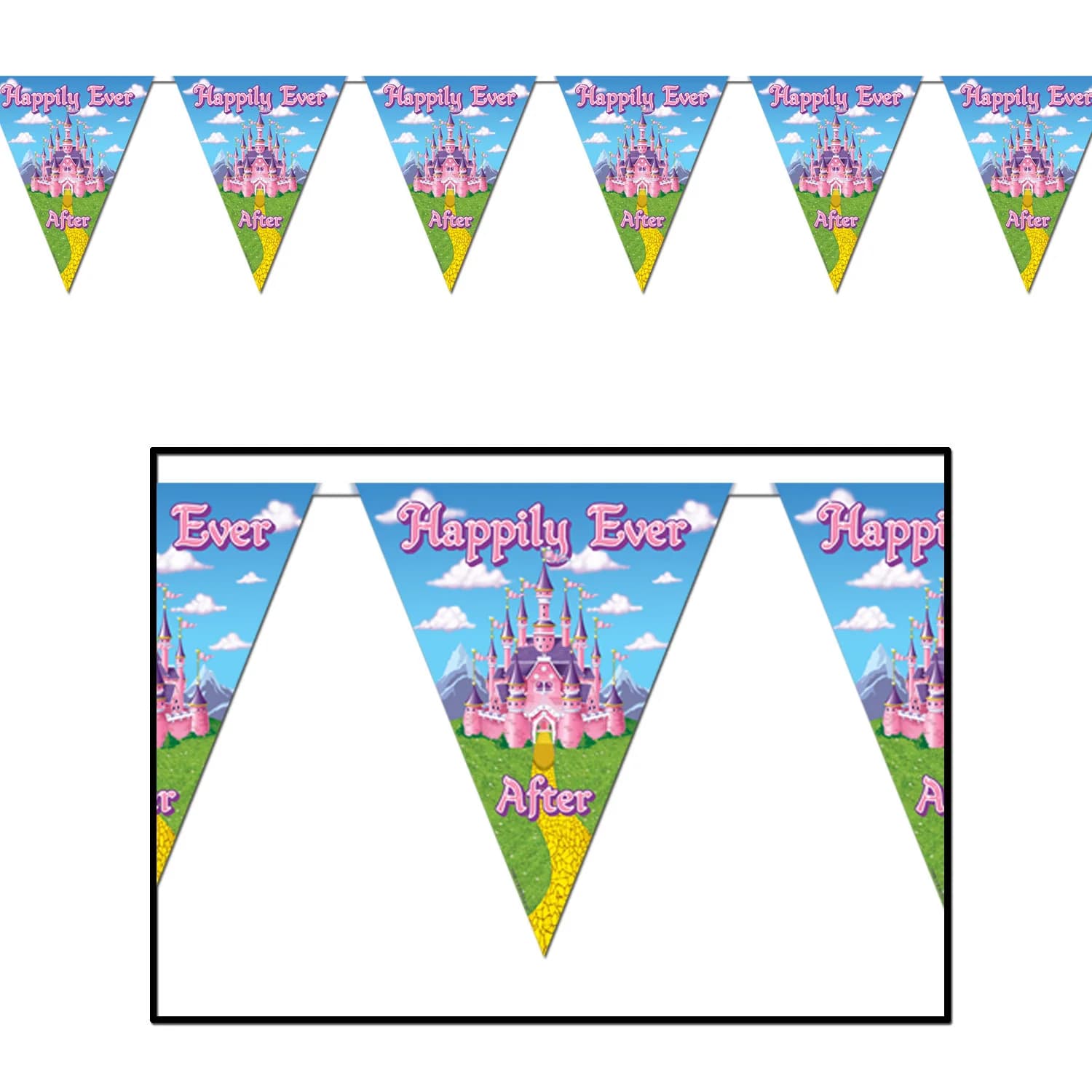 Princess Pennant Banner (3.7m)**