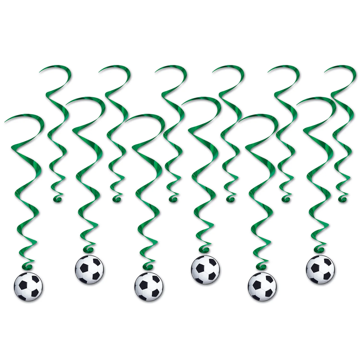 Soccer Ball Whirls - Pk12