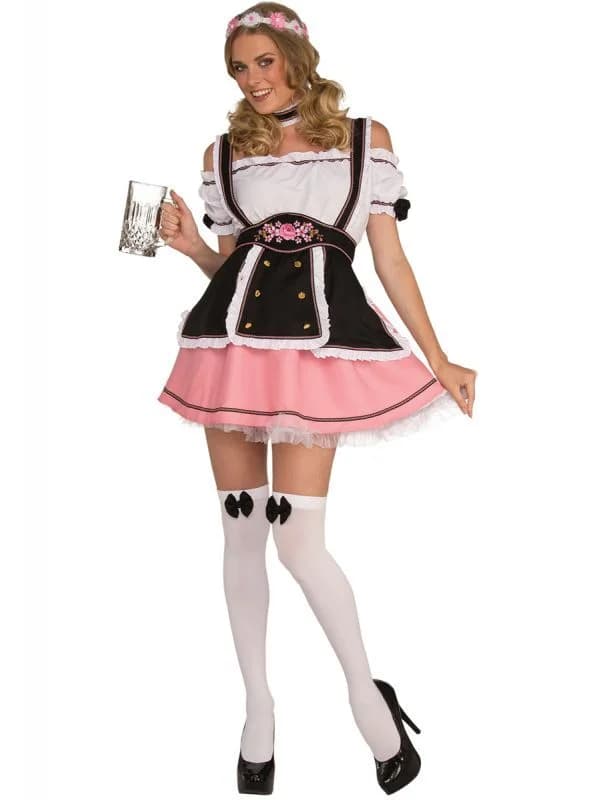Women's Pink Fraulein Costume