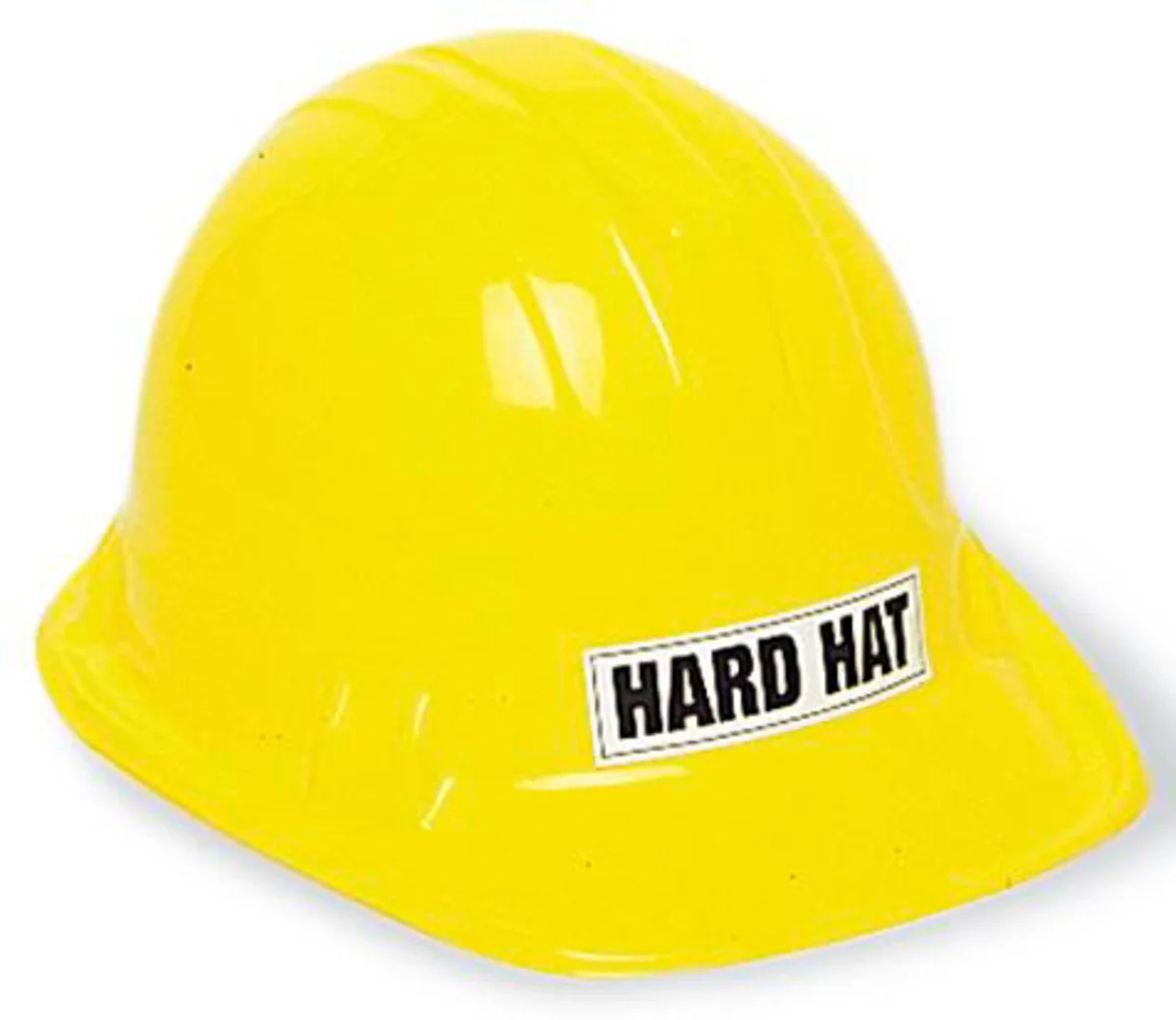 Yellow Plastic Hard Hat