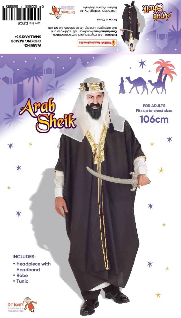 Adults Arab Sheikh Costume