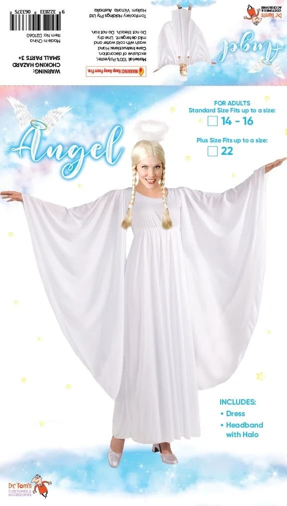 Women's Angel Costume - Standard