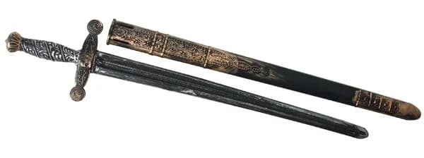 Knight's Sword And Sheath (75cm)