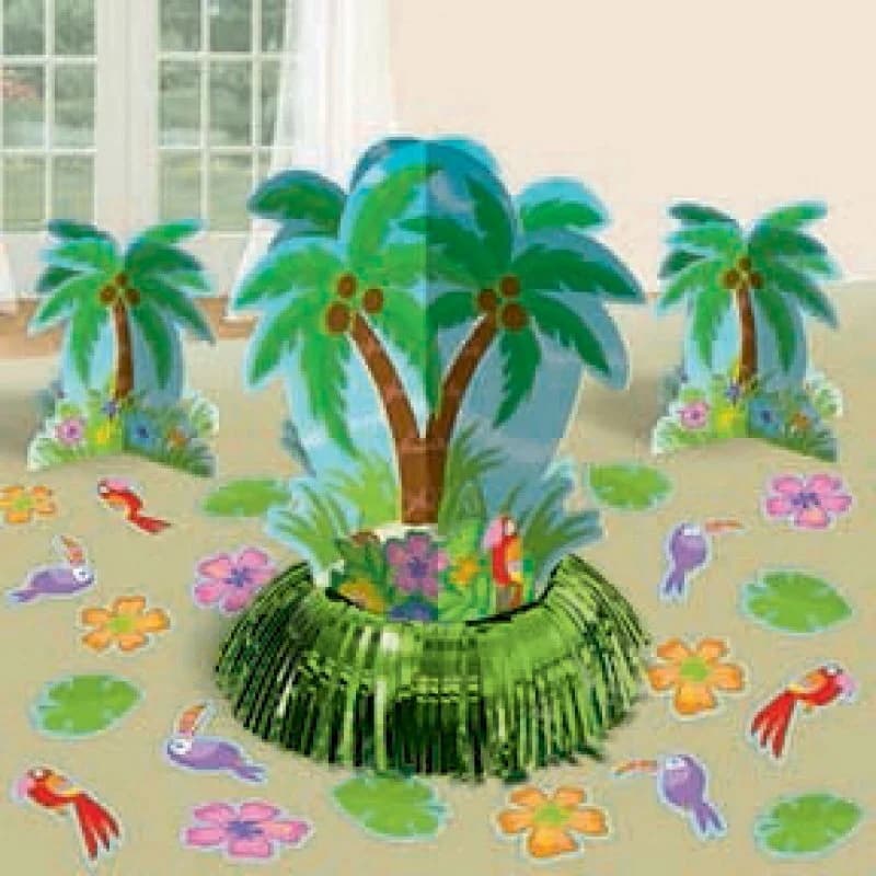Palm Tree Table Decorating Kit - Pk 23