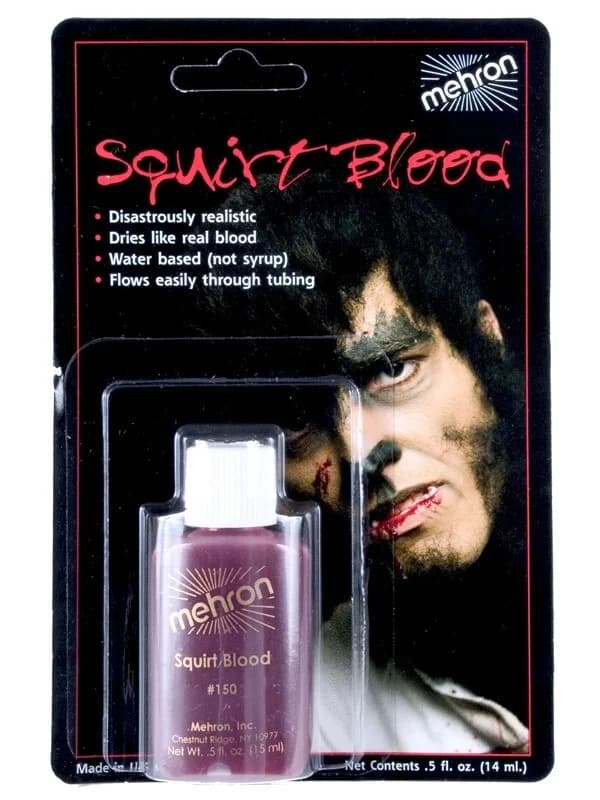 Mehron Bright Arterial Squirt Blood (14ml)
