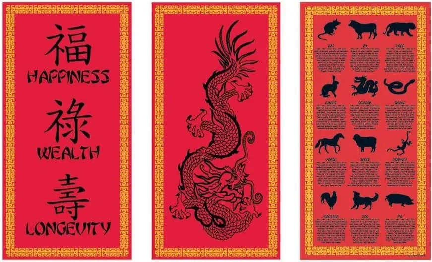 Chinese New Year Cultural Cutouts - Pk 3