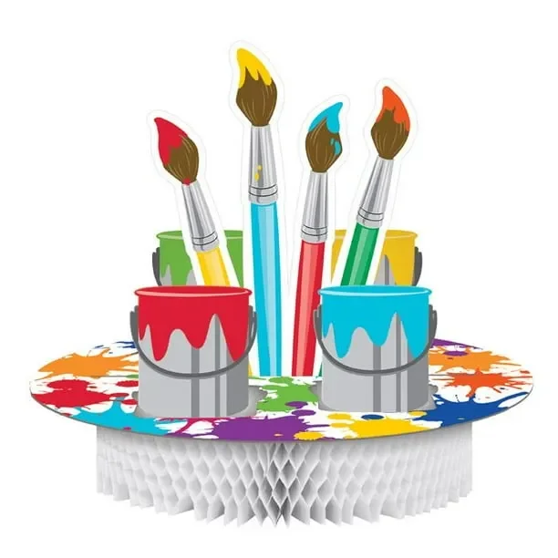 Art Party 3D Table Centerpiece*