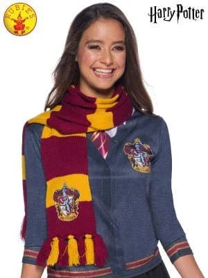 Deluxe Gryffindor House Scarf – Adults|Kids