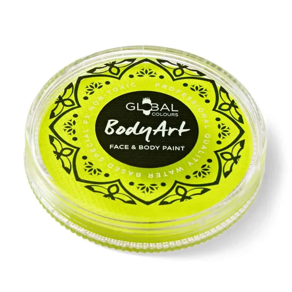 Neon Yellow UV Face & Body Paint (32g)