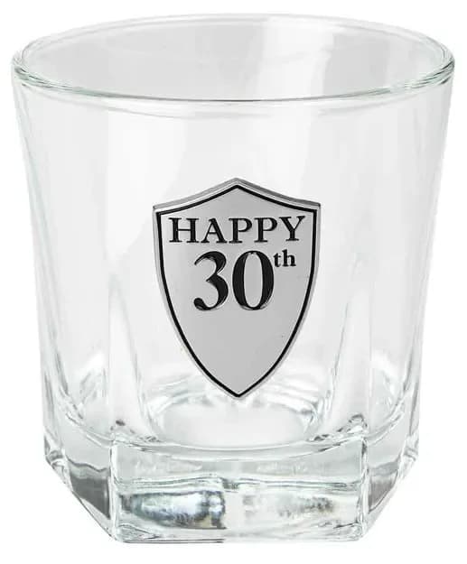 30th Birthday Whisky Glass (210ml)