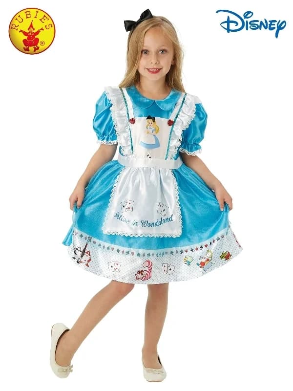 Kids Deluxe Alice In Wonderland Costume