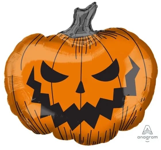 Hallows Eve Pumpkin SuperShape Foil (73x68cm)