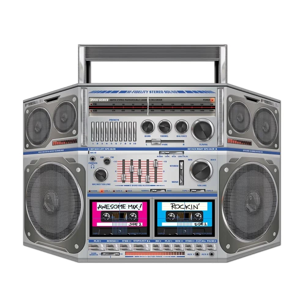 Boom Box Standing Prop