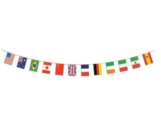 International Flags Pennant Banner (4.4M)