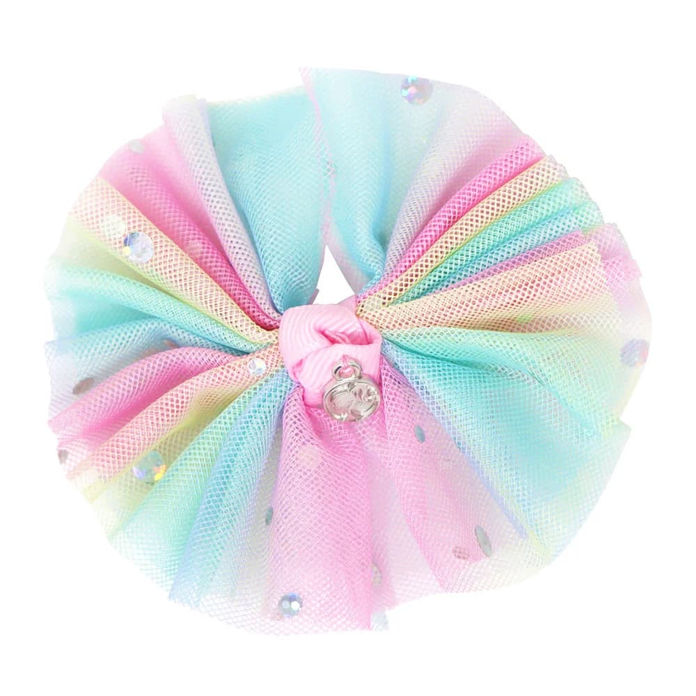 Barbie Rainbow Fantasy Tulle Hair Bow