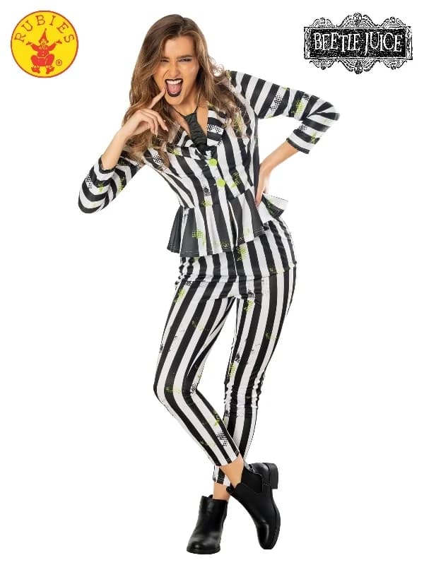 Women's Deluxe Beetlejuice Costume
