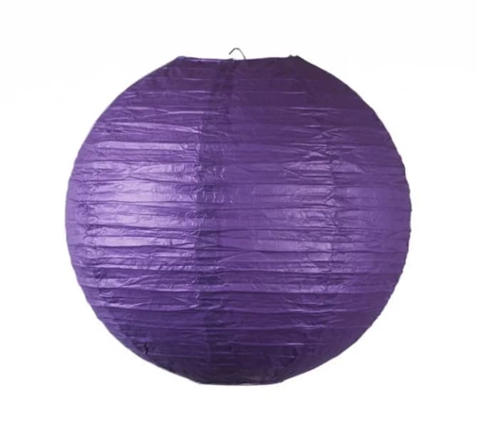 Paper Lantern 8" - Purple