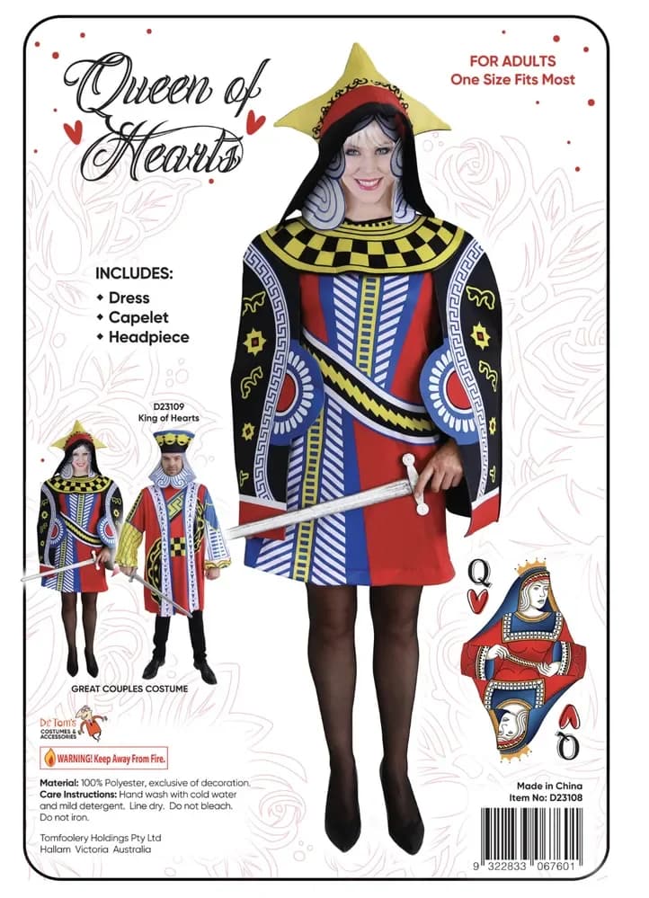 Adults Queen of Hearts Costume