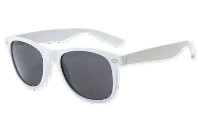 80s White Costume Sunglasses