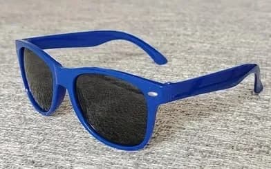 80s Blue Costume Sunglasses