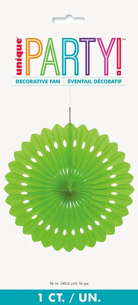 Light Green Decorative Fan (40 cm)