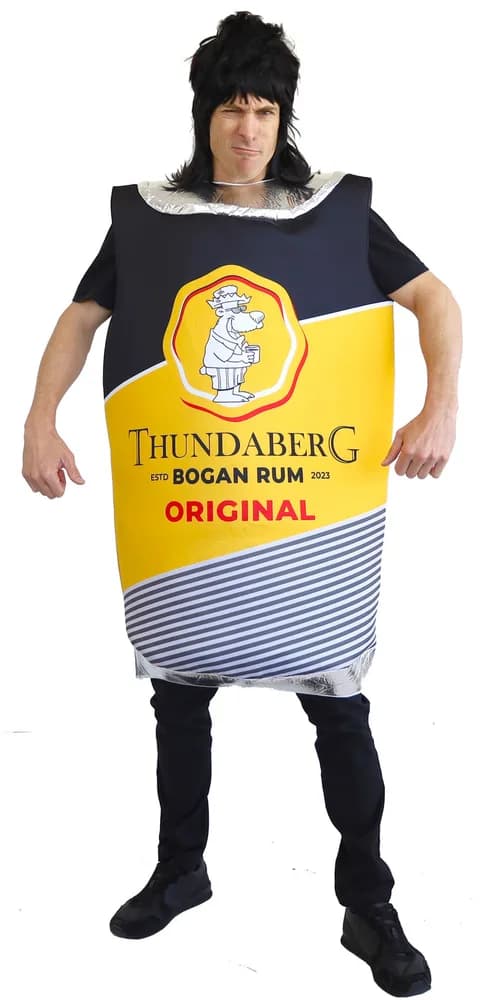Adults Thundaberg Bogan Rum Tabard Costume