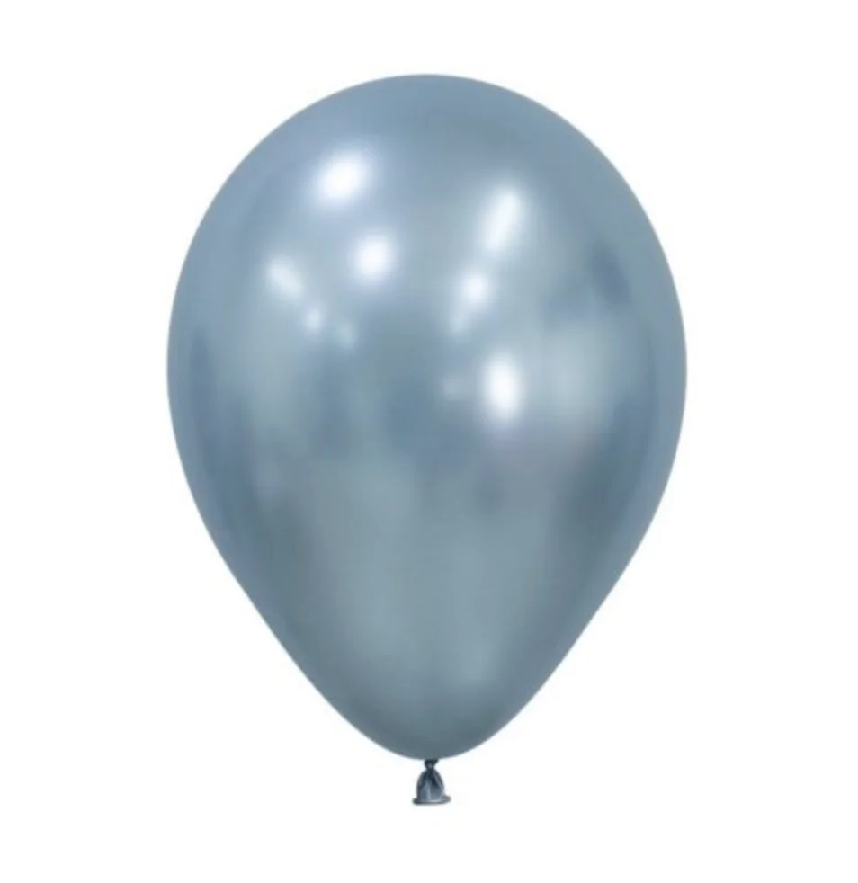 12cm Silk Arctic Blue Sempertex Balloons - Pk 50
