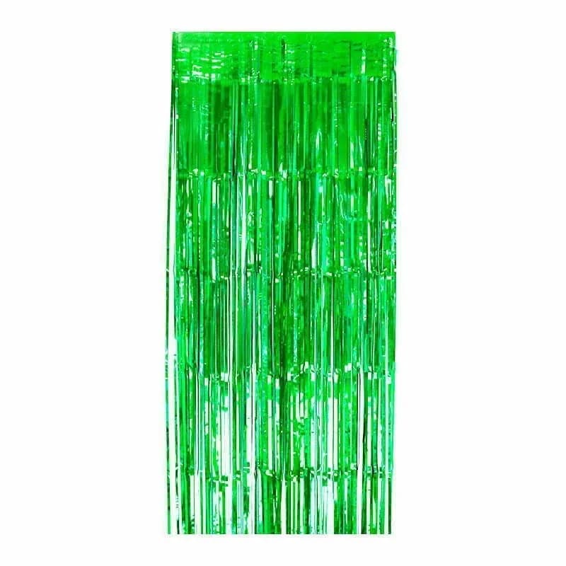 Green Foil Curtain