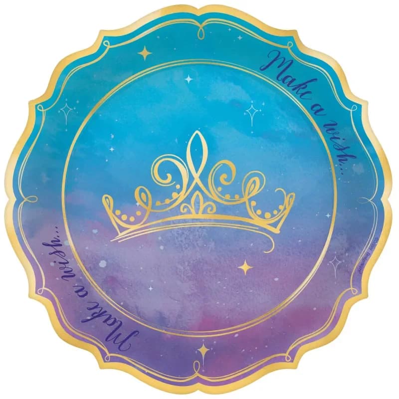 Disney Princess Paper Plates (17 cm) – Pk 8