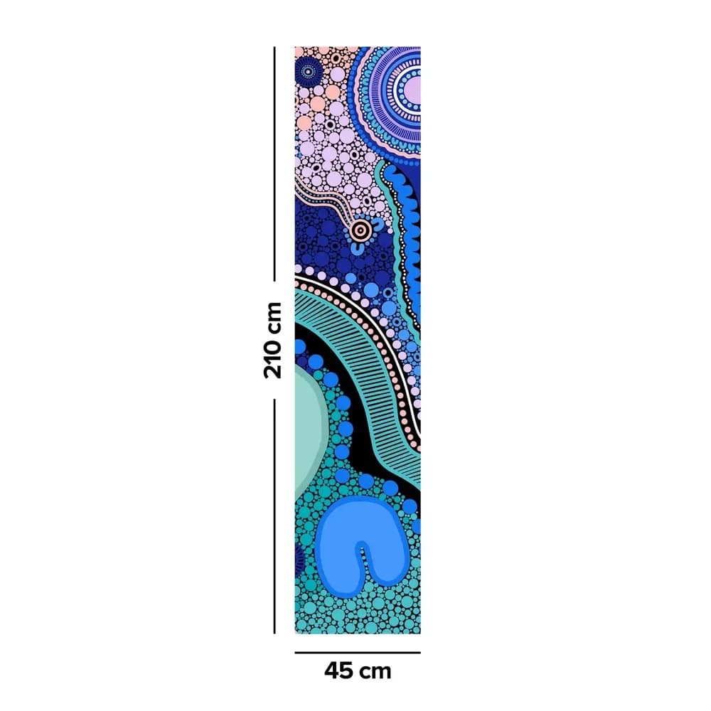 Pathways Wall Panel with 2 eyelets - 210 x 45cm