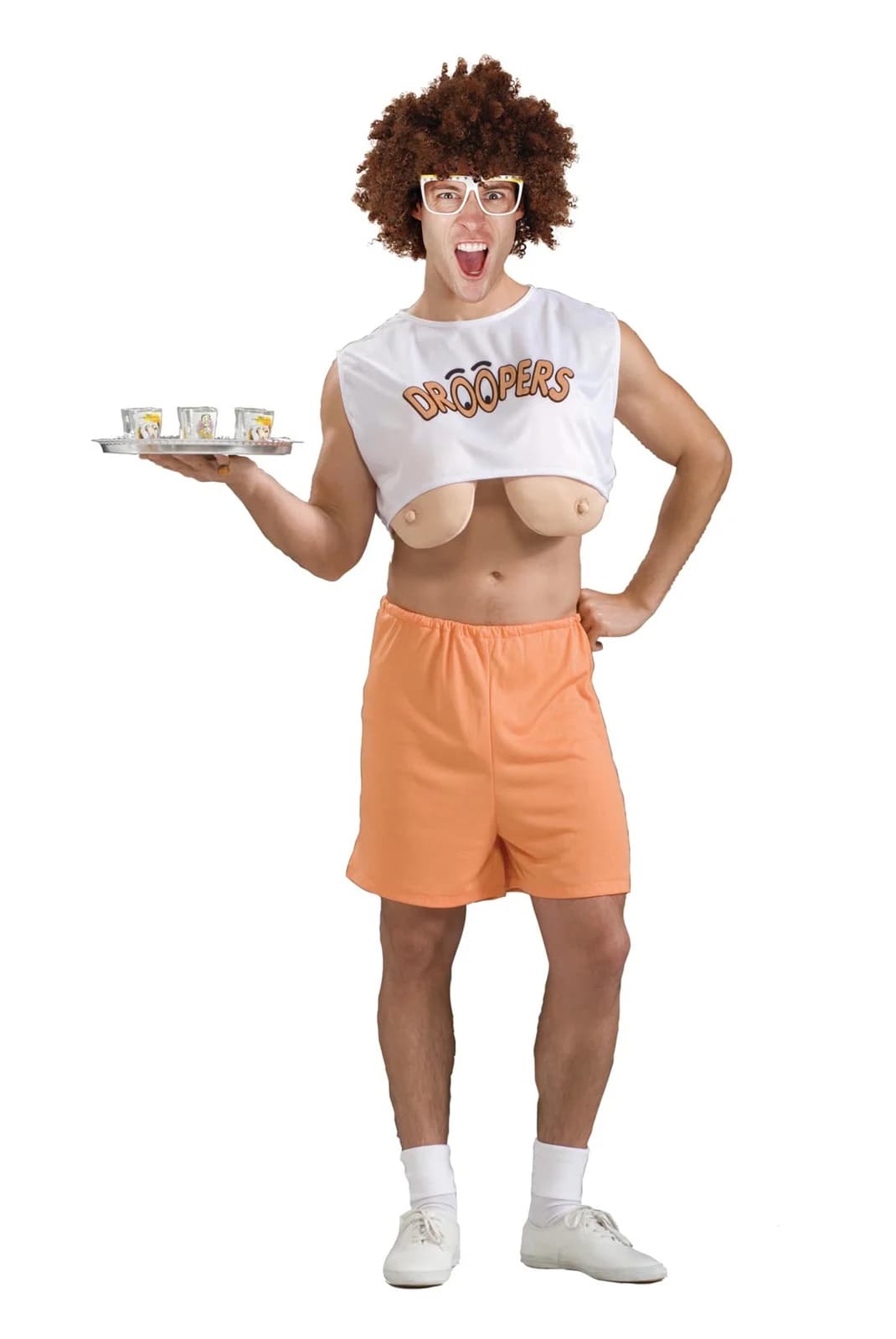 Adults Droopers Top & Shorts Costume