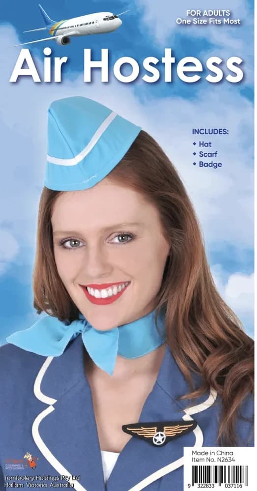 Air Hostess Costume Set - Adults