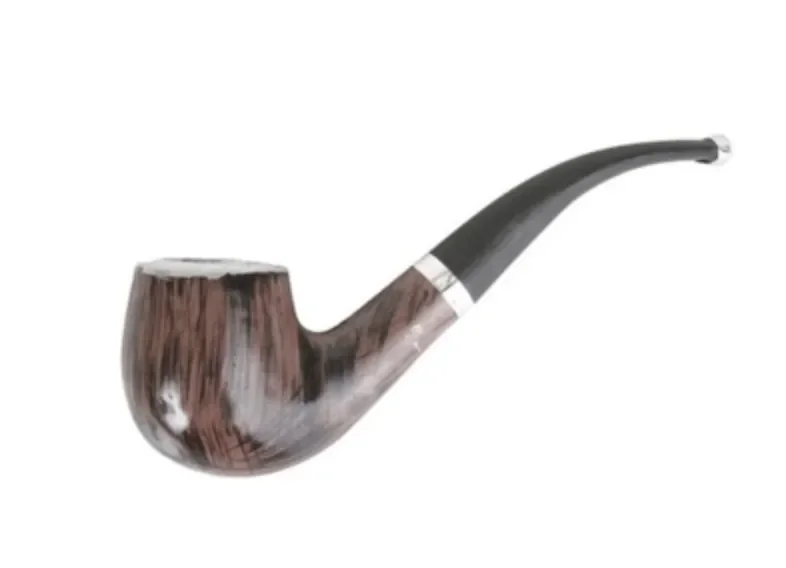 Smoking Pipe Costume Accessory - Wood Look (14cm)