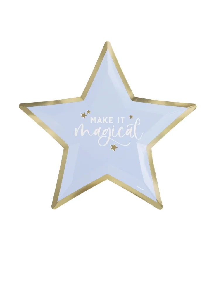 Unicorn Star Plate – Pack Of 8