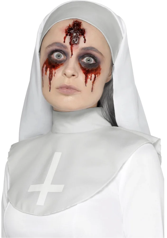 Cross Wound Scar Make-Up FX Latex