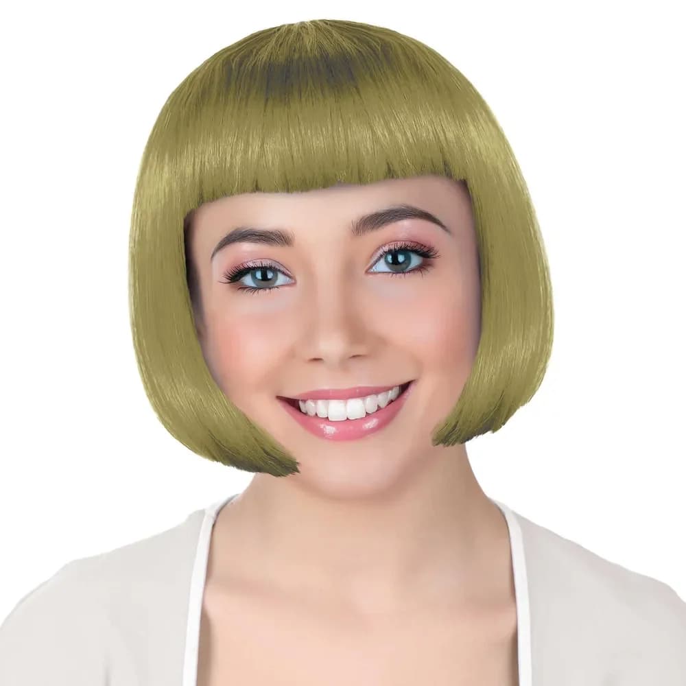 Gold Bob Wig