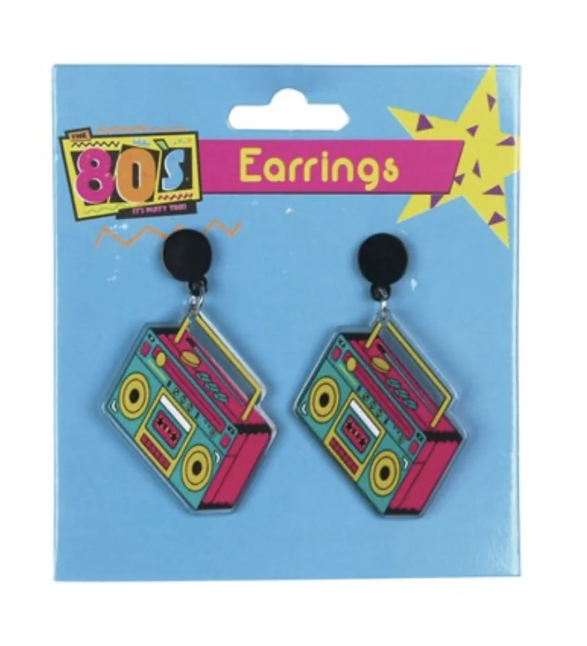 Ghetto Blaster Earrings